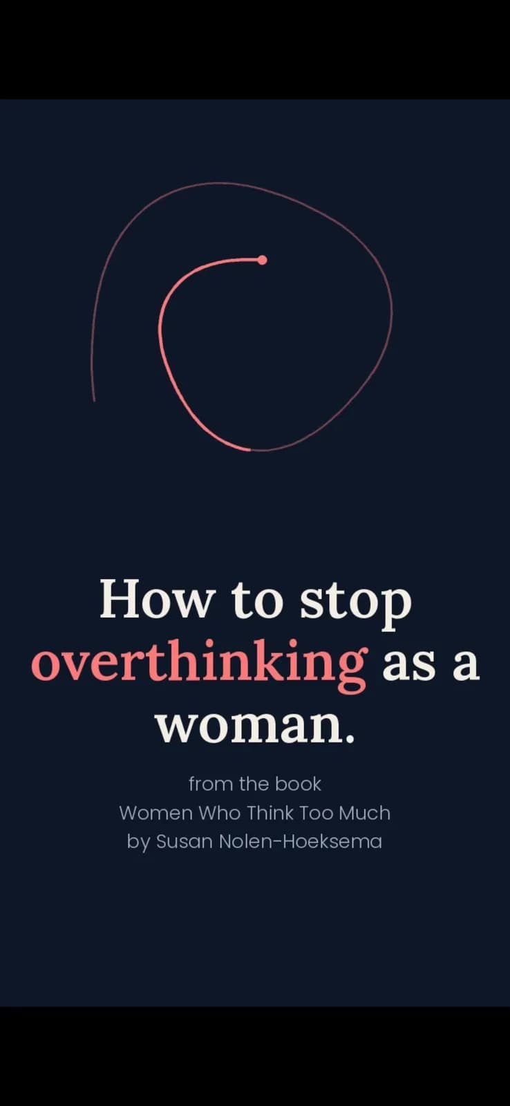 Women Who Think Too Much - Susan Noel Hoeskema